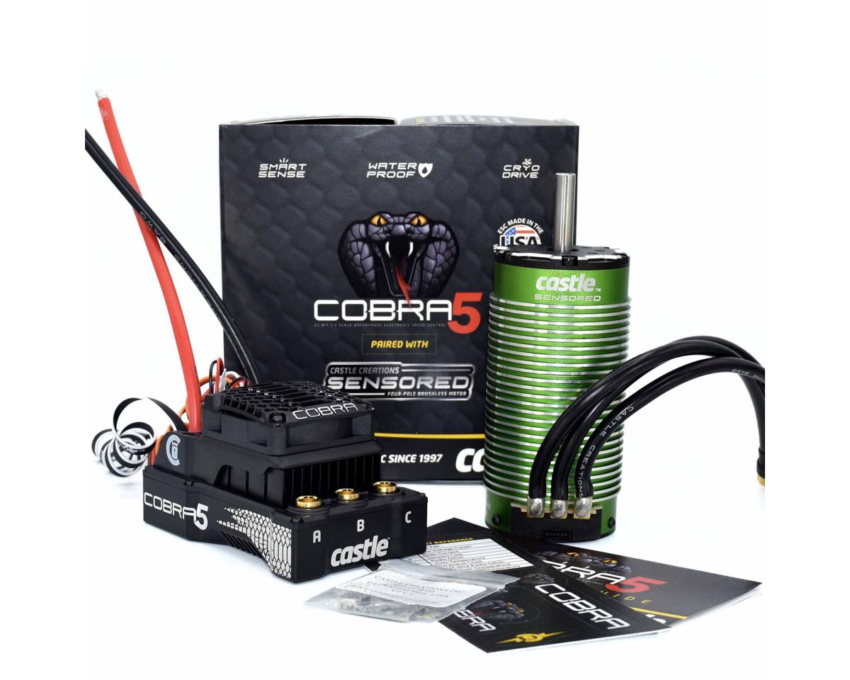 Castle Creations Cobra 5 8S ESC Combo with 2028‑800KV Motor (010‑0179‑01)