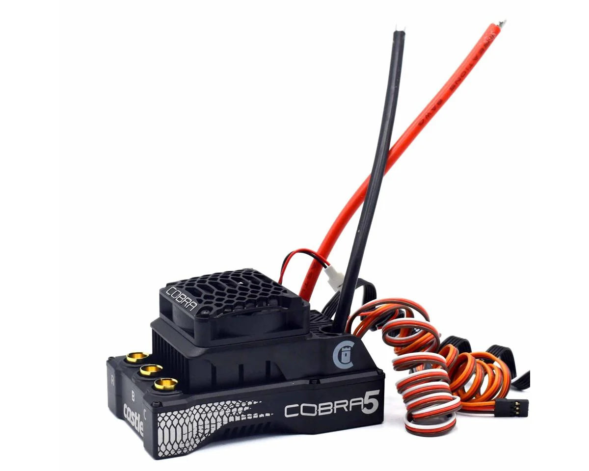 Castle Creations Cobra 5 8S ESC Combo with 2028‑800KV Motor (010‑0179‑01)