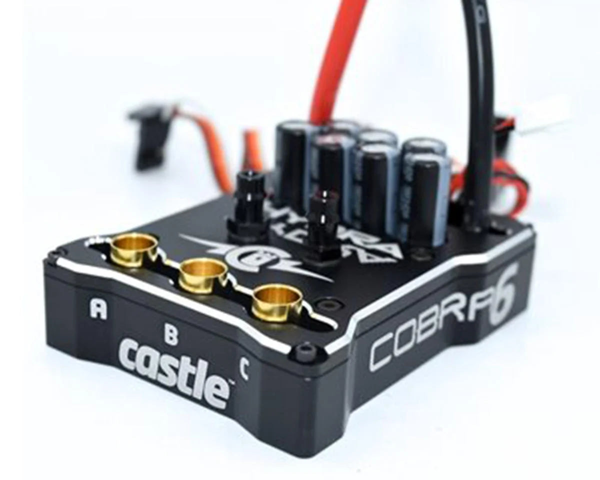 Castle Creations Hydra Cobra 6 Brushless ESC 33.6V 8A BEC – Marine RC Speed Control