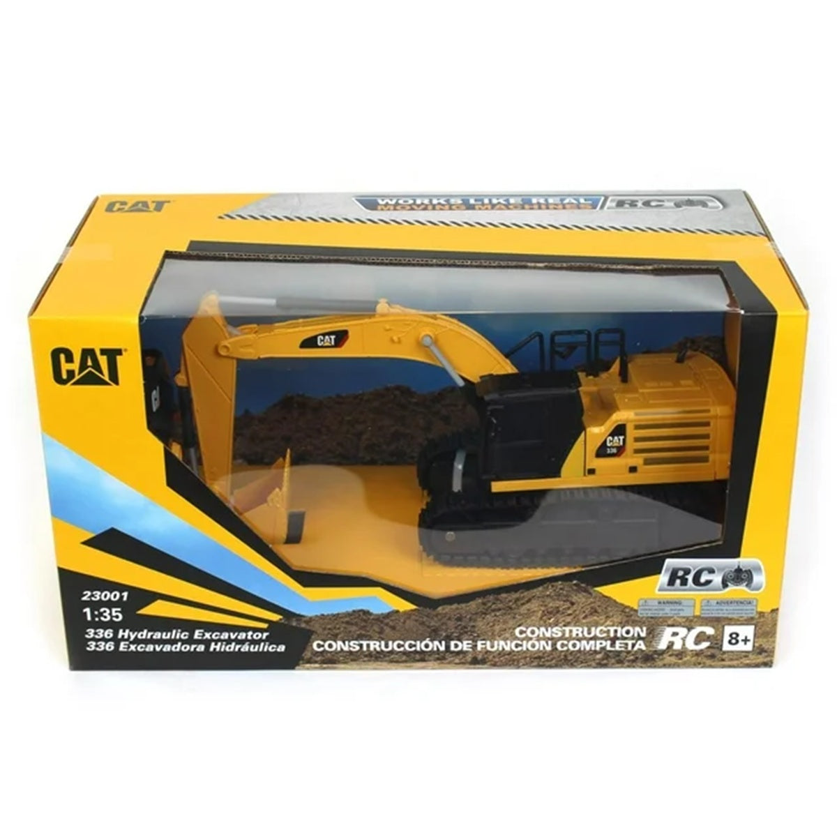 Diecast Masters 1:35 RC Cat 336 Hydraulic Excavator