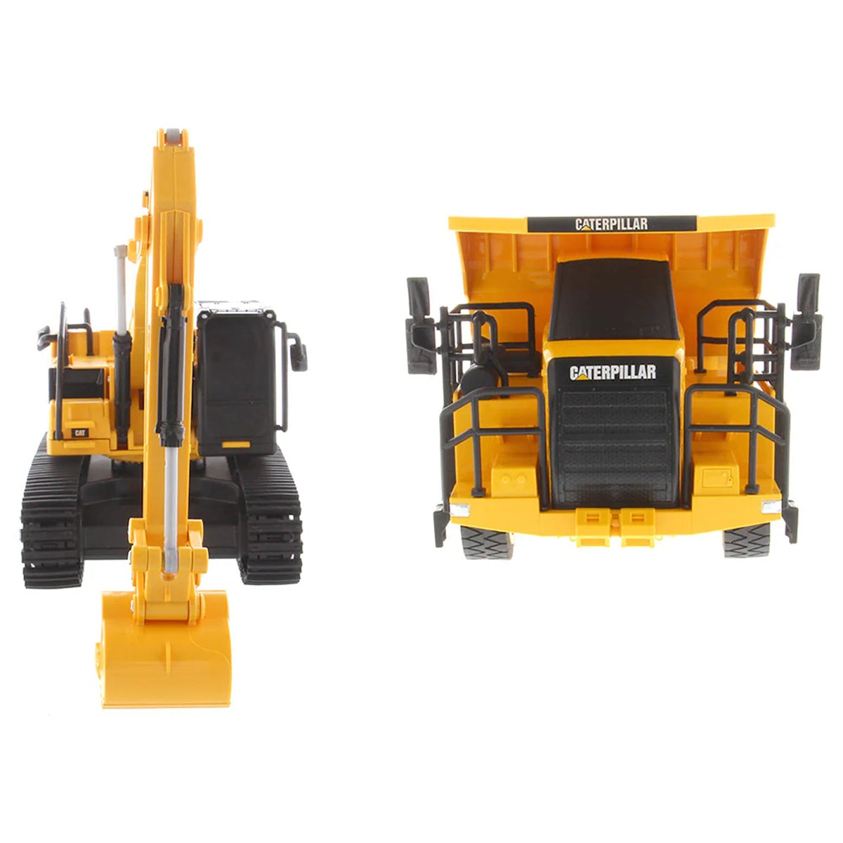 Diecast Masters 1:35 RC Cat 336 Hydraulic Excavator + 770 Mining Truck