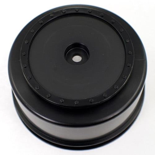 DE Racing Borrego SC Wheels, Black (4) for TLR TEN-SCTE, 22SCT & Tekno SCT410