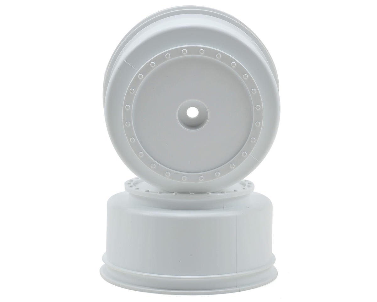 DE Racing Borrego SC Wheels, White (4) for TLR TEN-SCTE, 22SCT & Tekno SCT410