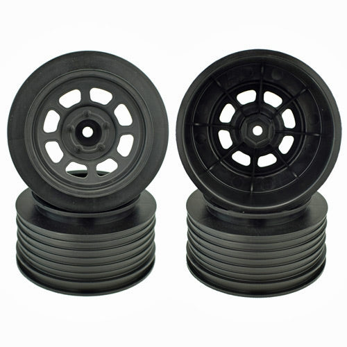 DE Racing Speedway SC Wheels - Traxxas Slash/Rear/4 Pieces