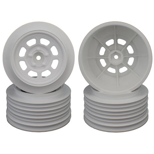 DE Racing Speedway SC Wheels for Traxxas Slash Rear White