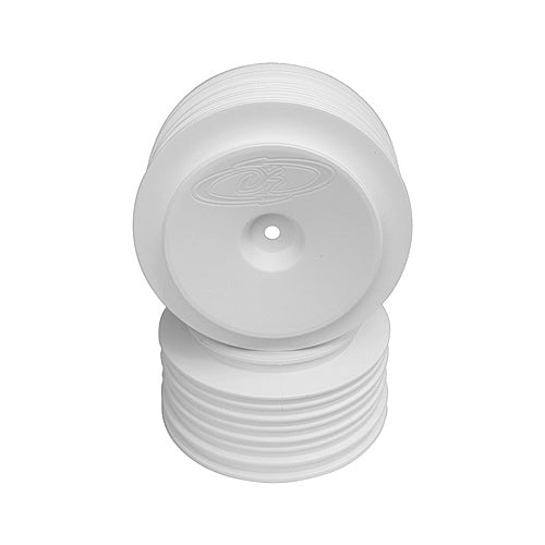 DE Racing Speedline Plus SC Wheels - Assoc SC5M - SC10/+3mm /White/4pcs