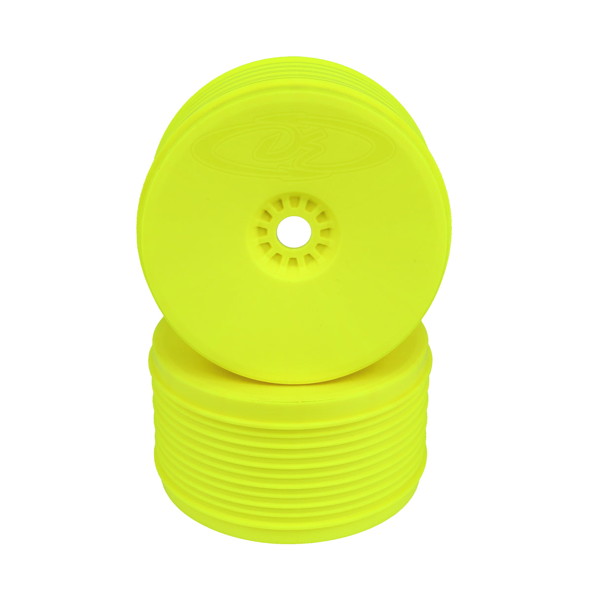 DE Racing Speedline Plus Truggy Wheels - 1/8 Truggy/Yellow/4pcs