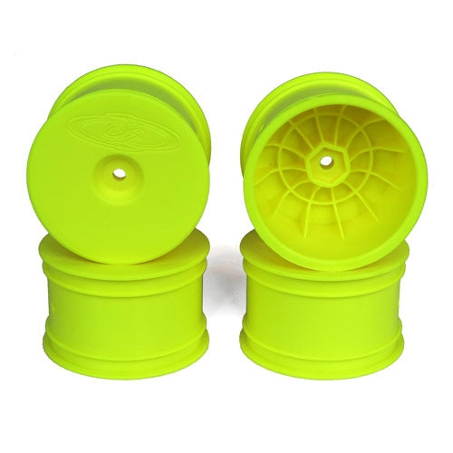 DE Racing Speedline Buggy Wheels - Assoc B6 - B64/TLR22 - 22 - 4/Rear/Yellow/
