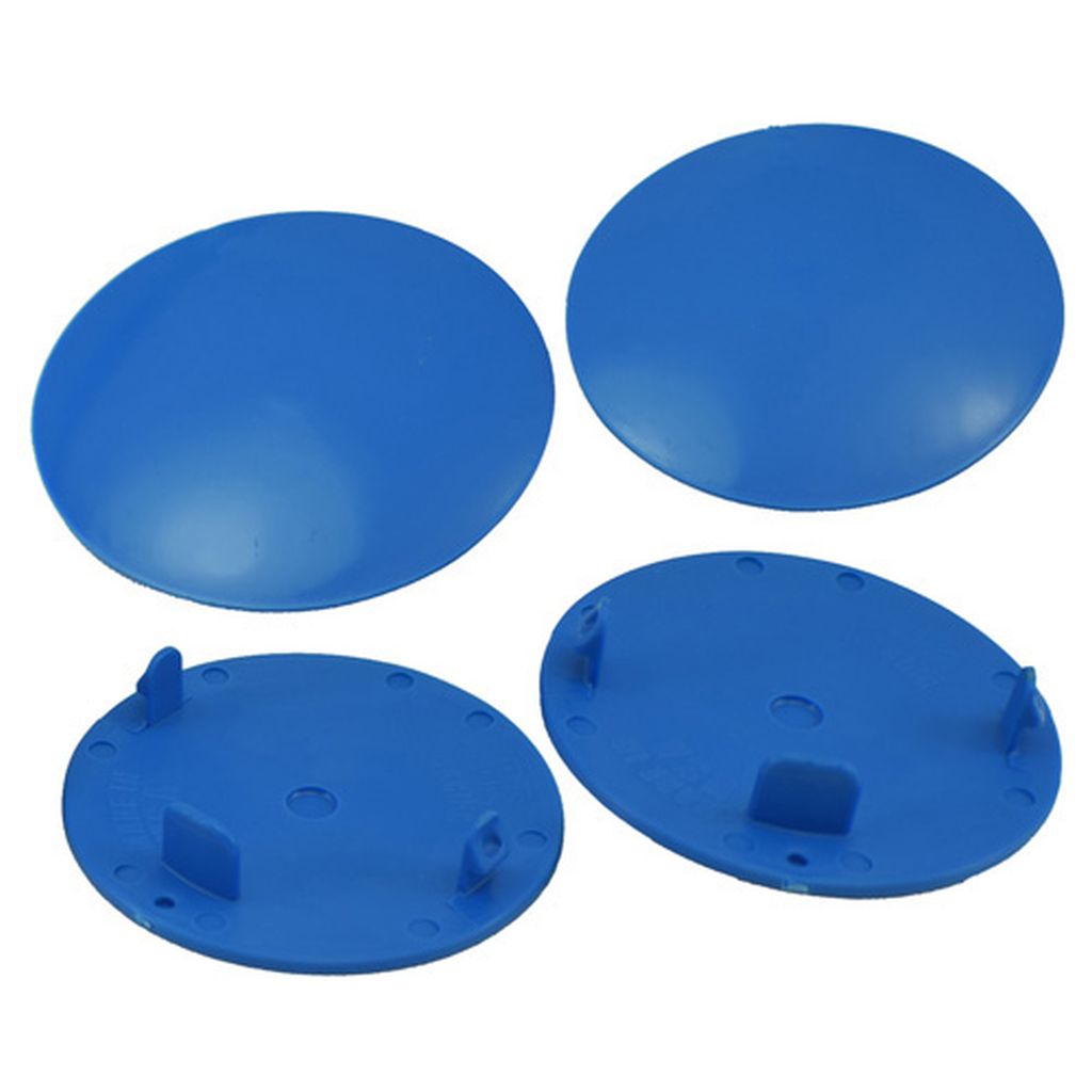 DE Racing Snap - In Mud Plugs for Speedway Wheels (Blue)