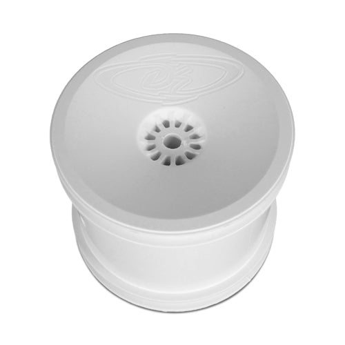 DE Racing Speedline ST Wheels - TLR 22T White/4pcs