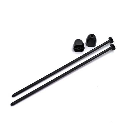 DE Racing Zip Stix – Black (4-Pack)