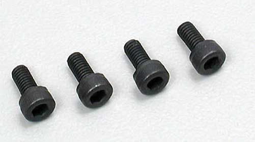 Dubro 3.0mm x 6 Socket Head Cap Screws (4/pkg) 2121 Default Title