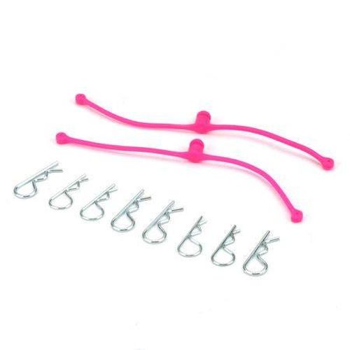 Dubro Body Klip Retainers-Pink 2251 Default Title