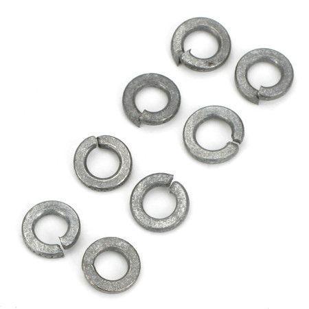 Dubro #2 Flat and Split Washers Zinc Plated, 8/pkg 322 Default Title