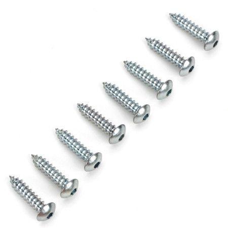 Dubro Button Head Sheet Metal Screws 2x3/8, 8/pkg 525 Default Title