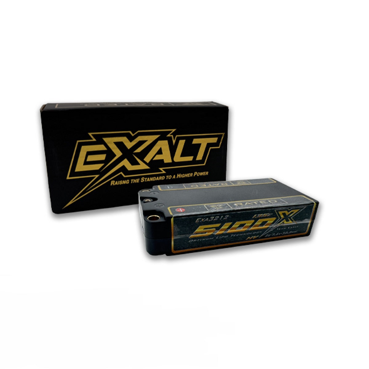 Exalt X-Rated 2S 135C HVX Hardcase LCG Shorty Lipo Battery 3212