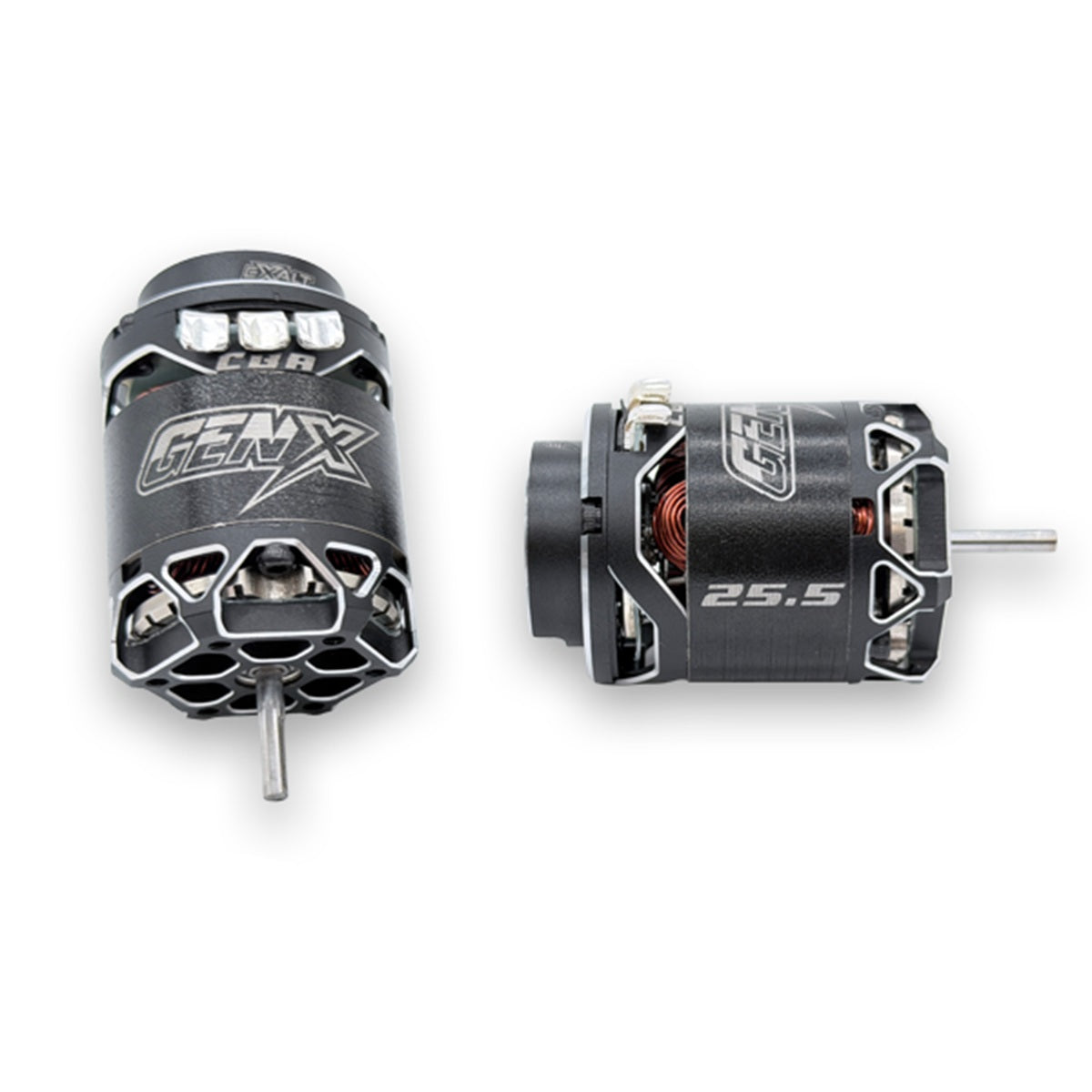 Exalt Gen-X 25.5T Silver Spec Sensored Brushless Motor – 1/10 Scale Stock Racing