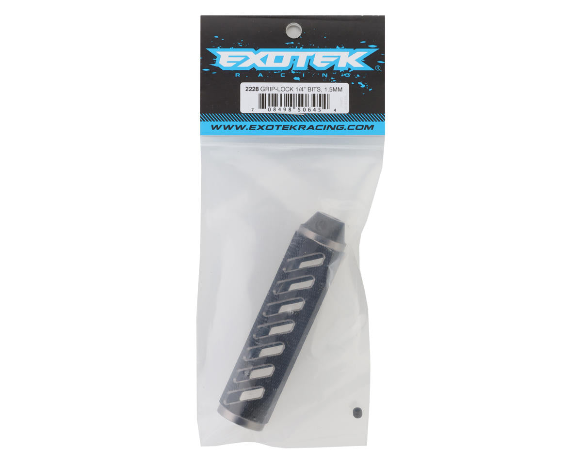 Exotek Grip-Lock Aluminum Lightweight Wrench Handle (1.5mm) (Use With 1/4" Bits) 2228
