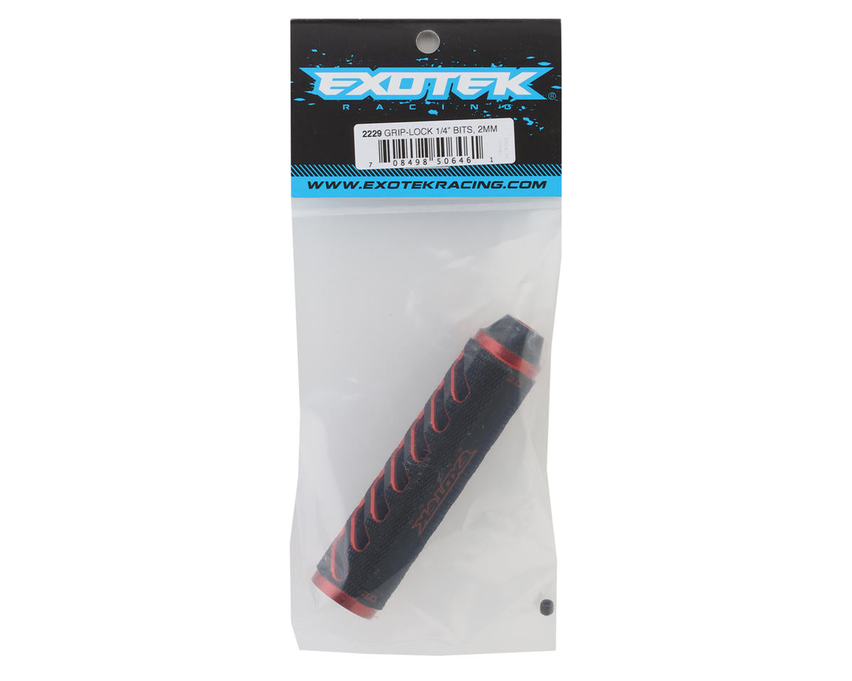 Exotek Grip-Lock Aluminum Lightweight Wrench Handle (2.0mm) (Use With 1/4" Bits) 2229