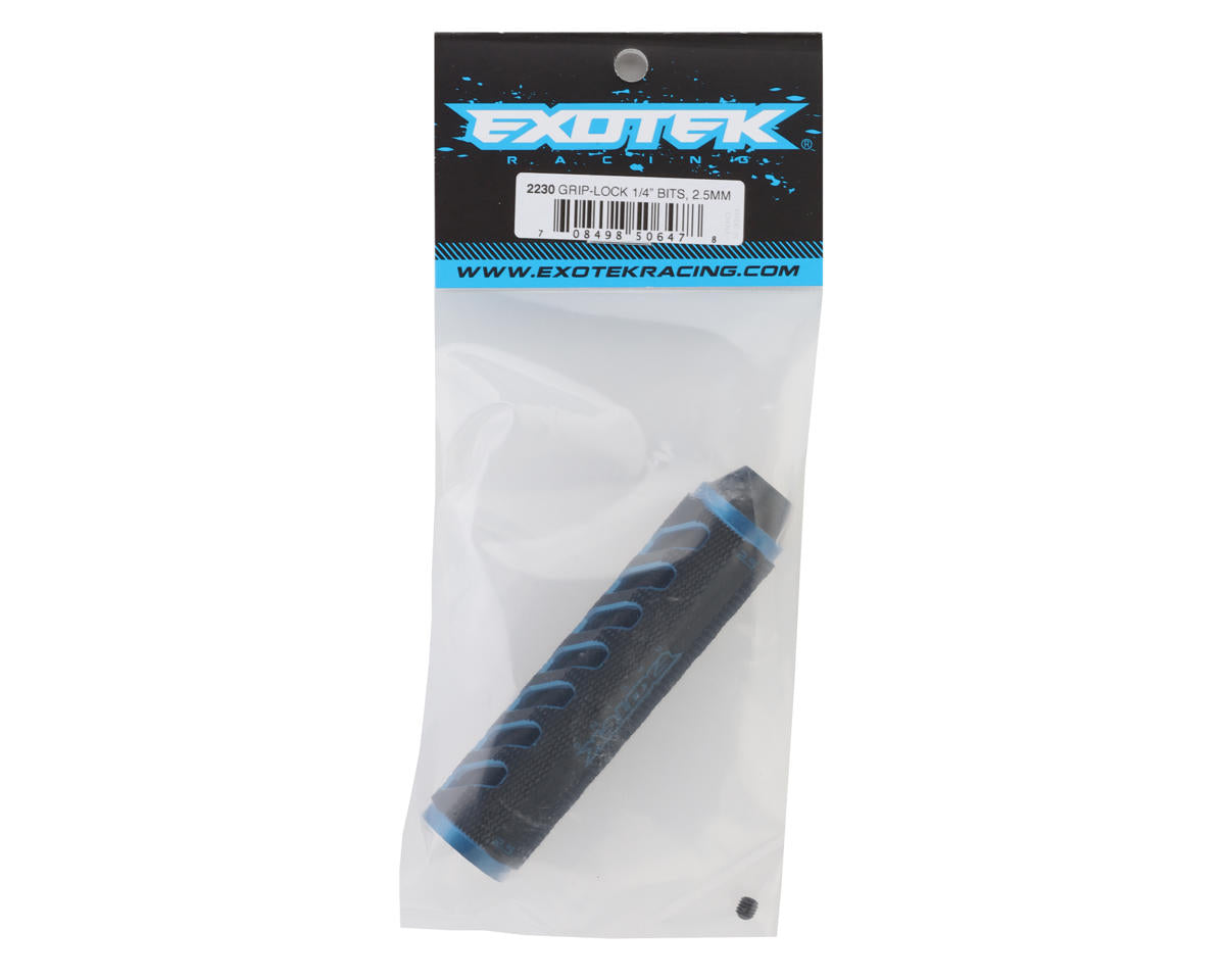 Exotek Grip-Lock Aluminum Lightweight Wrench Handle (2.5mm) (Use With 1/4" Bits) 2230
