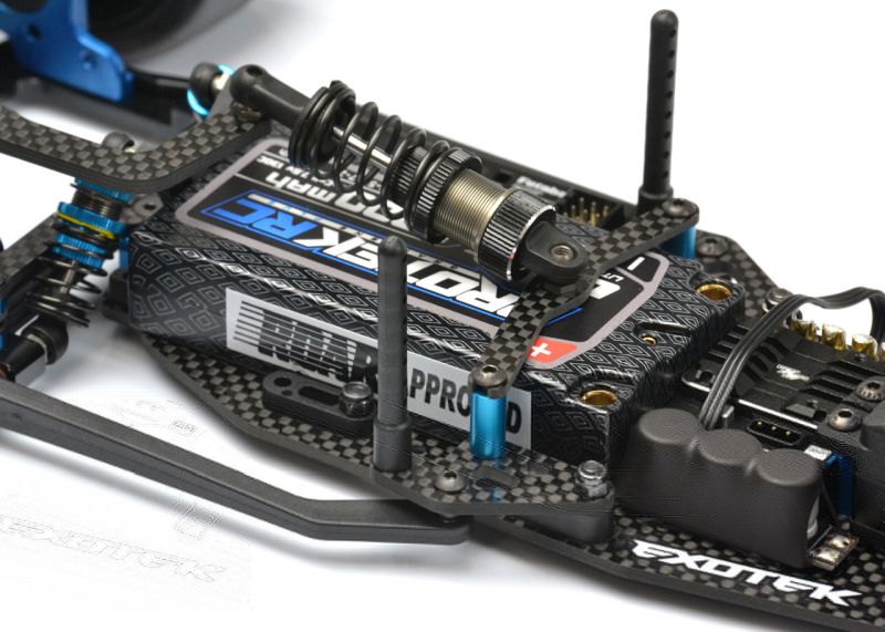 Exotek Racing F1Ultra Carpet Inline Strap, CF 2251