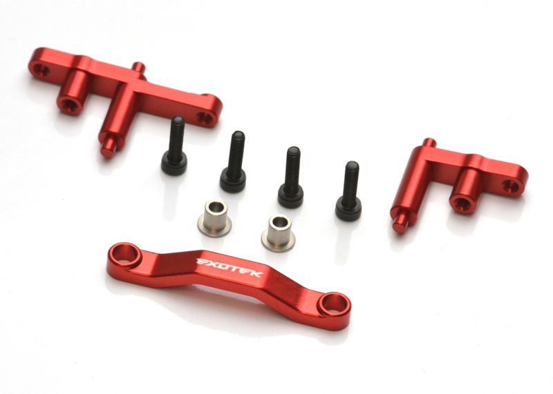 Exotek Racing HD Steering Set 7075 for Losi NASCAR & Arrma Grom - Heavy Duty #2299