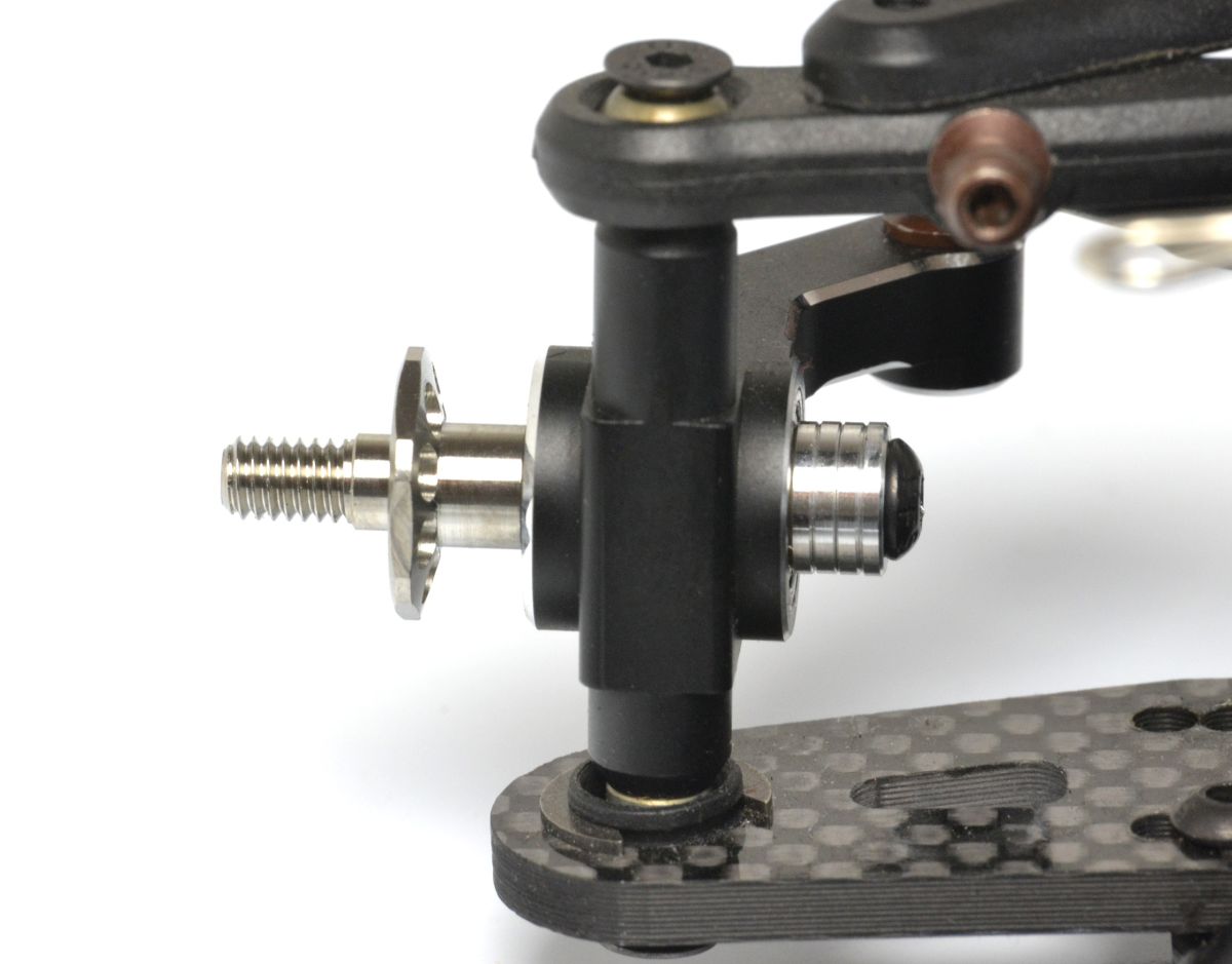 Exotek Vader Sprint Ti5 Adjustable Titanium Front Axles – +4mm/-4mm Width Tuning