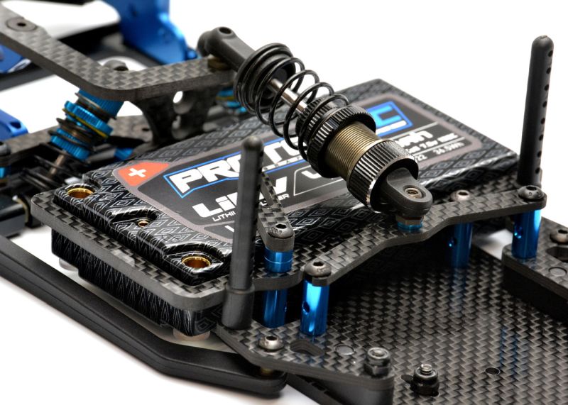 Exotek Racing F1Ultra R5 Carbon Fiber Shorty Battery Tray #2312