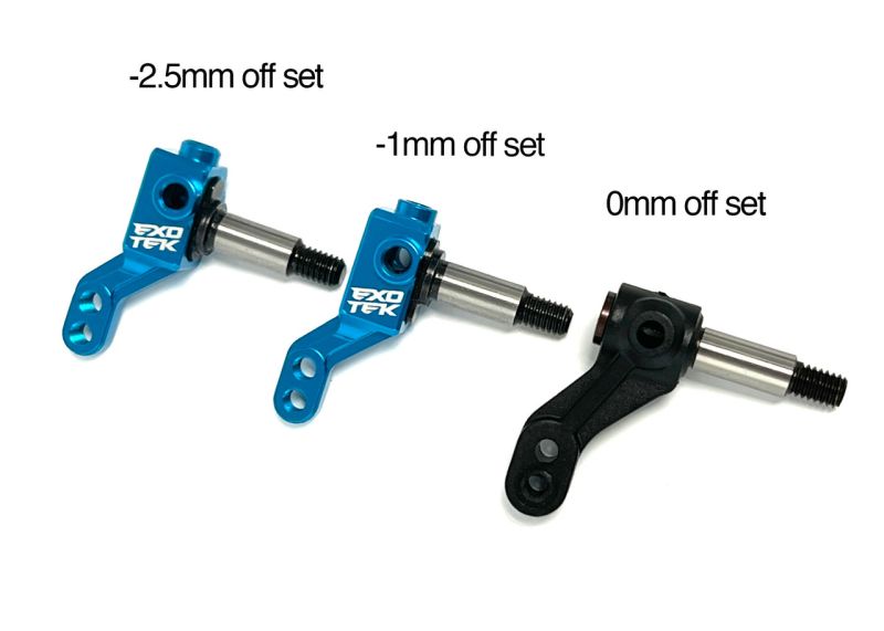 Exotek Racing F1Ultra R5 / CW Trailing Steering Sets, 7075 2313
