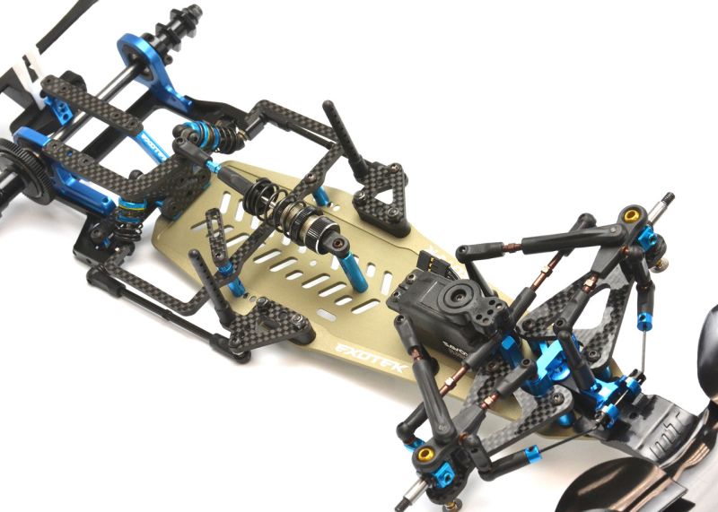 Exotek Racing F1Ultra R5 / CW Hard Anodized 7075 Alloy Chassis #2316