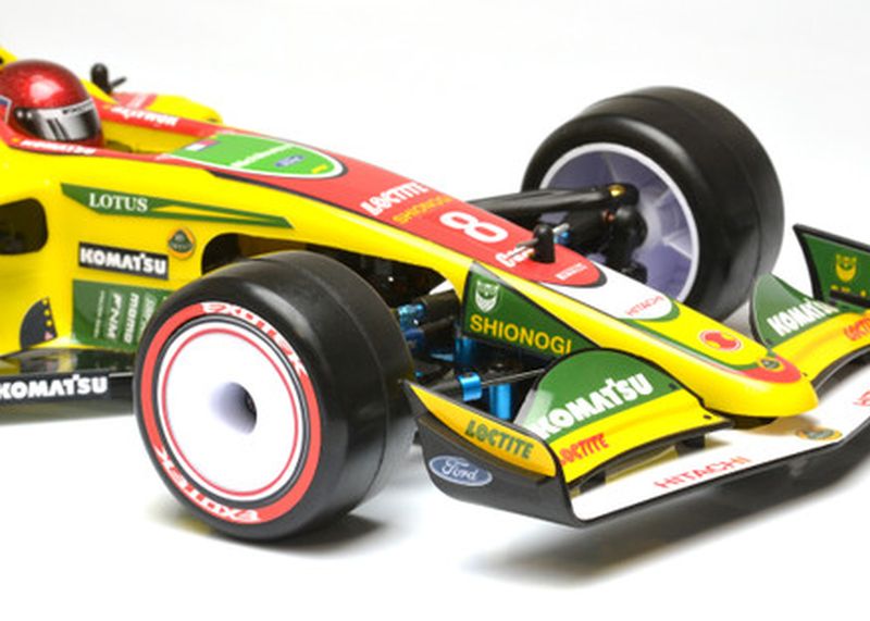 Exotek Racing F1 1/10 Disk Wheels, Front, White, 1 Pair for Use with F1 2324