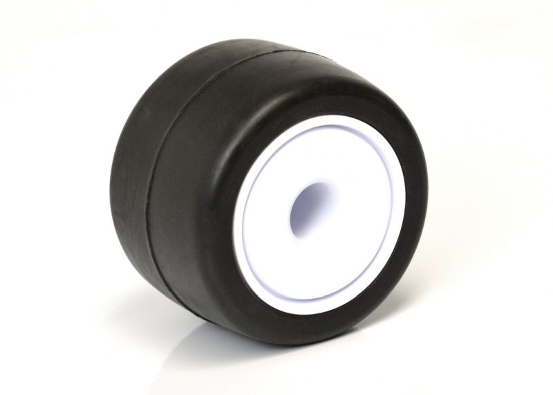 Exotek Racing F1 1/10 Disk Wheels, Rear, White, 1 Pair for Use with F1 2325