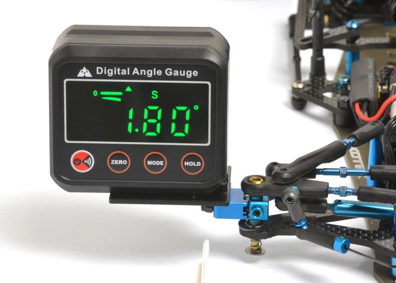 Exotek Racing F1Ultra Digital Angle Mount Set for Mini Digital Inclinometers #2356
