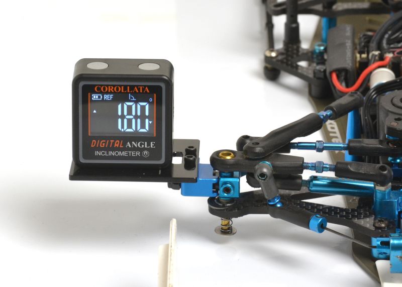 Exotek Racing F1Ultra Digital Angle Mount Set for Mini Digital Inclinometers #2356