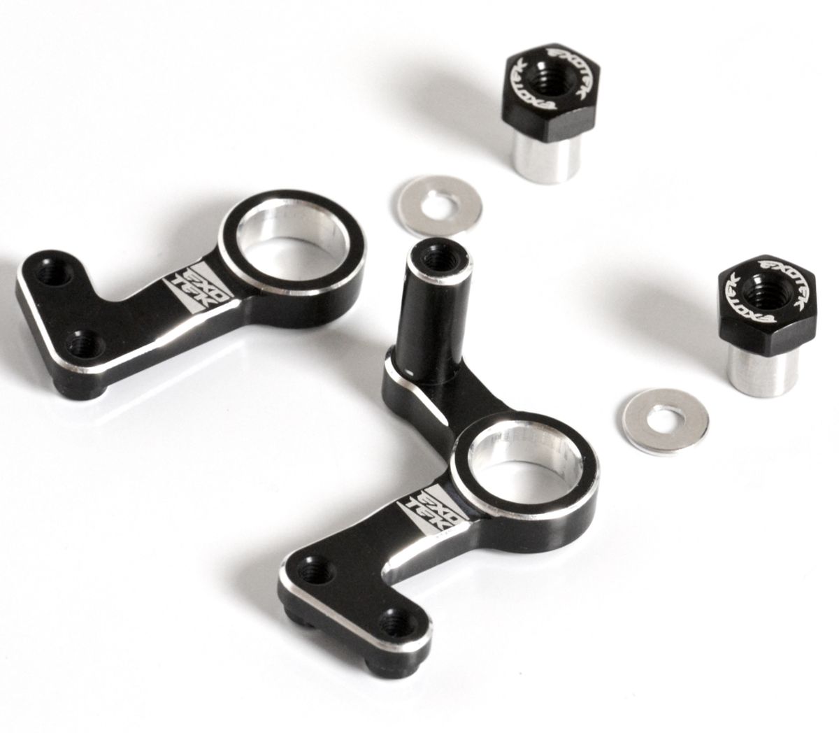 Exotek Racing RC10 HD Steering Cranks - 7075 Aluminum for M3 Ball Studs #2364