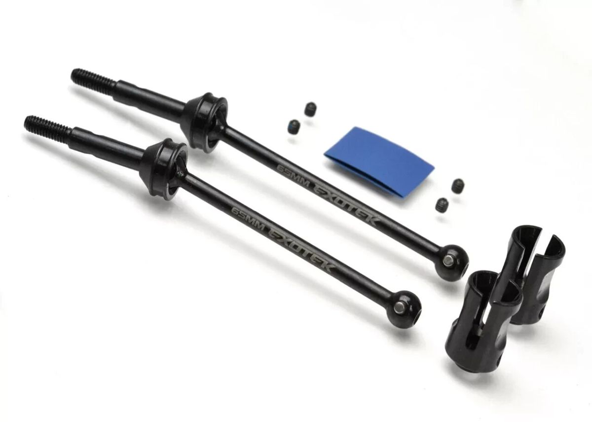 Exotek Custom Works Bandit/Drag Slash HD CVD Set 65mm – Rear Driveshaft Upgrade