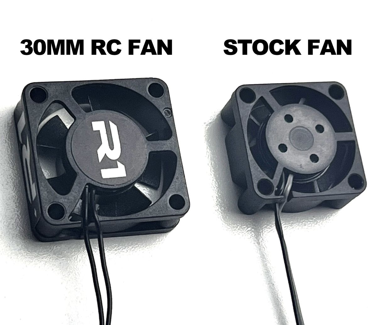Exotek Losi Nascar 30mm Aluminum Fan Mount 6061 – ESC/Motor Cooling Upgrade