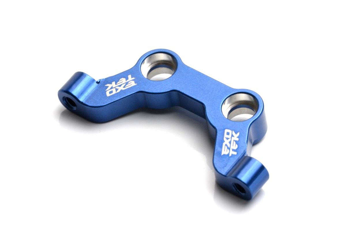 Exotek HD 7075 Aluminum Steering Rack (Blue) – AE Pro2/RB10/SR10/B5 Upgrade