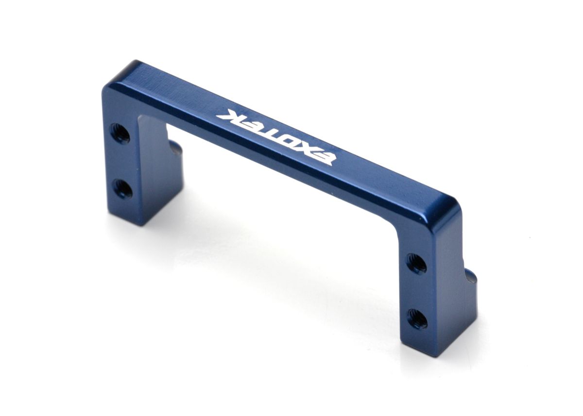 Exotek HD 7075 48mm Servo Mount (Blue) – AE Pro2/RB10/SR10/B5 Upgrade