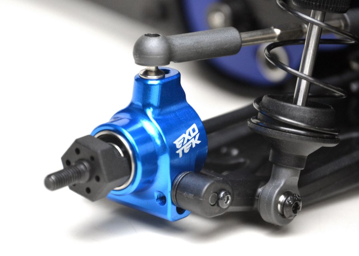 Exotek HD 7075 Aluminum Rear Hub Set – AE Pro2/RB10/SR10/B5 Upgrade