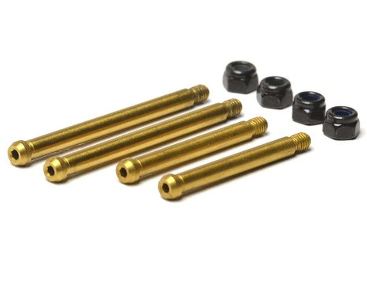 Exotek Racing Associated RC10 4WD Bolted Hinge Pins (4), Front Arms,