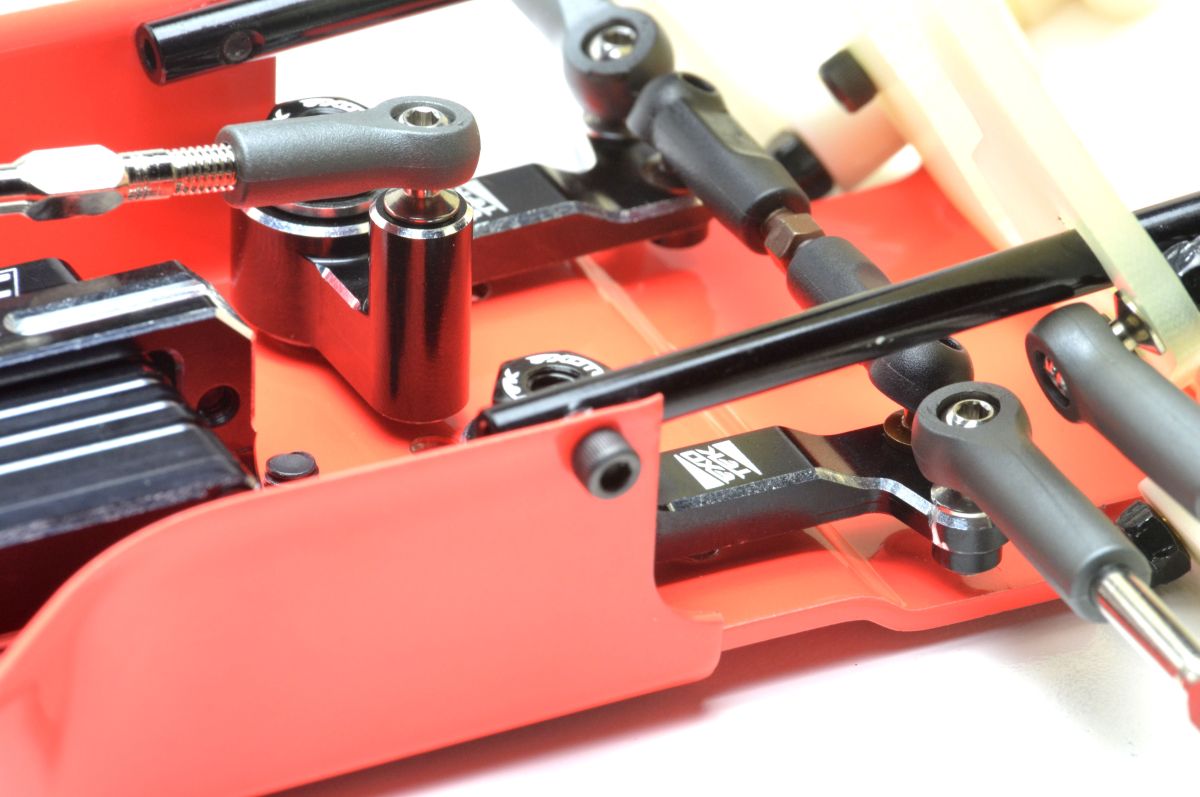 Exotek 7075 Aluminum Heavy-Duty Steering Cranks for Team Associated RC10T
