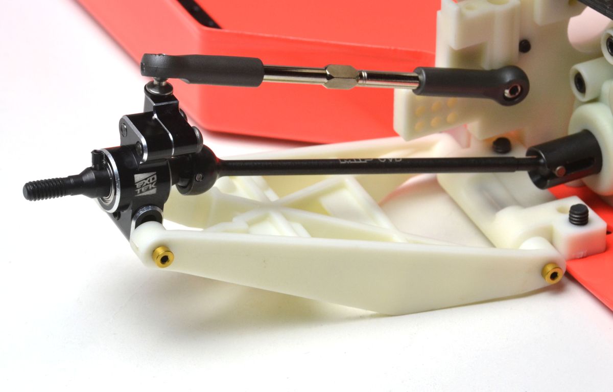 Exotek Steel Rear Bolted Hinge Pins for Team Associated RC10T 4-Pack