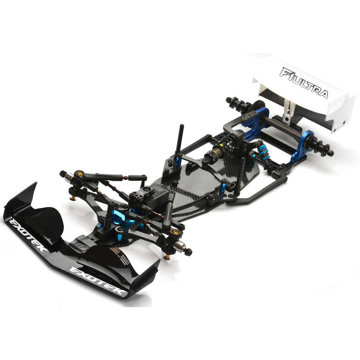 Exotek Racing F1Ultra R5 Carpet Works, 1/10 Formula Chassis Kit, F1R5CW