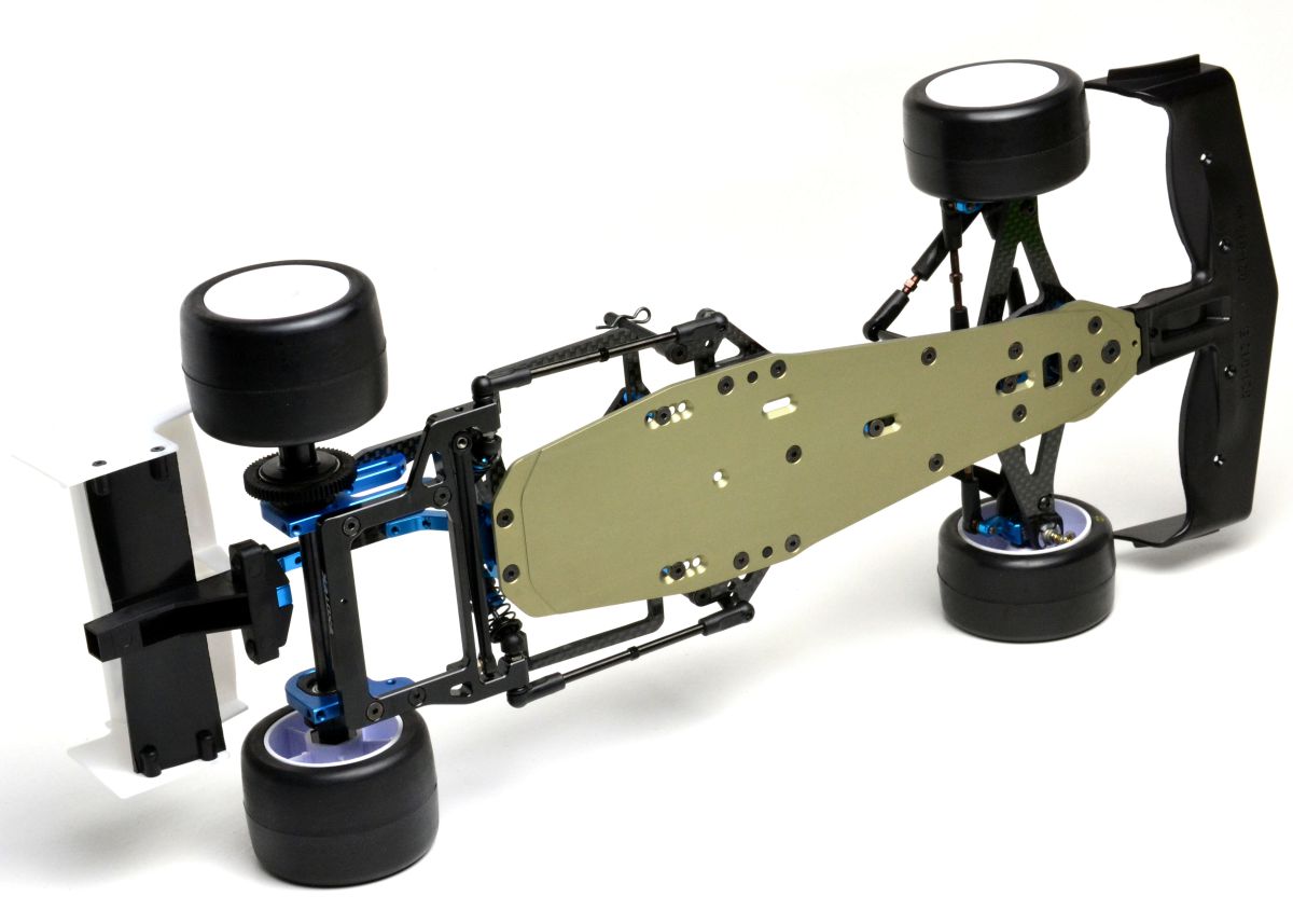 Exotek Racing F1ULTRA R5 PRO Team Kit – 1/10 Formula 1 Electric Chassis Kit with 7075 Aluminum Chassis