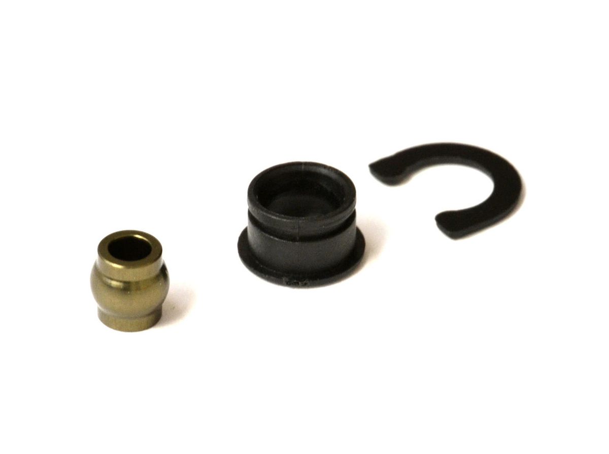 Exotek Racing F1Ultra Pivot Set Nylon Socket Clip Alloy Ball Replacement