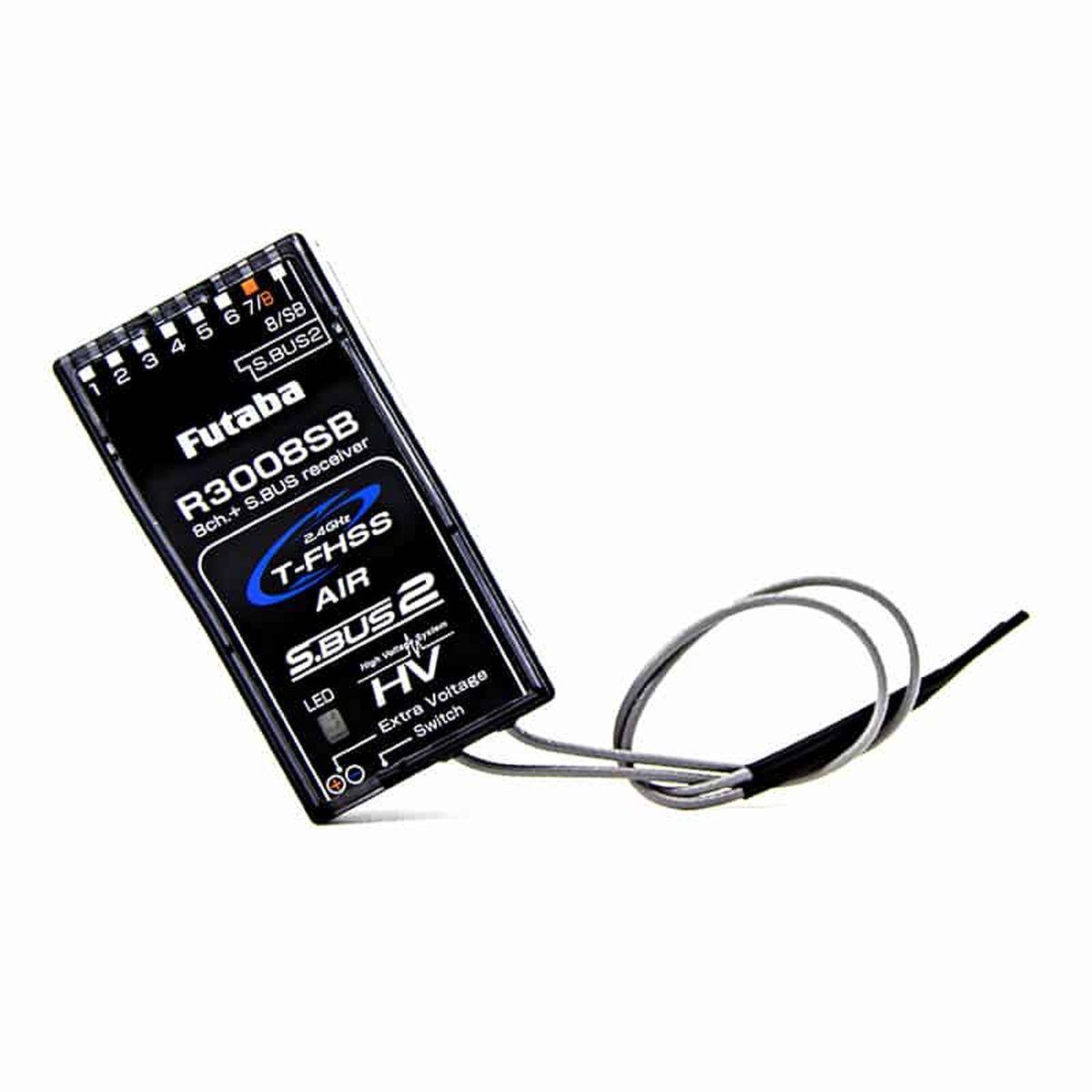 Futaba 6K-V3S 8-Channel T-FHSS Air Radio System with R3008SB Receiver