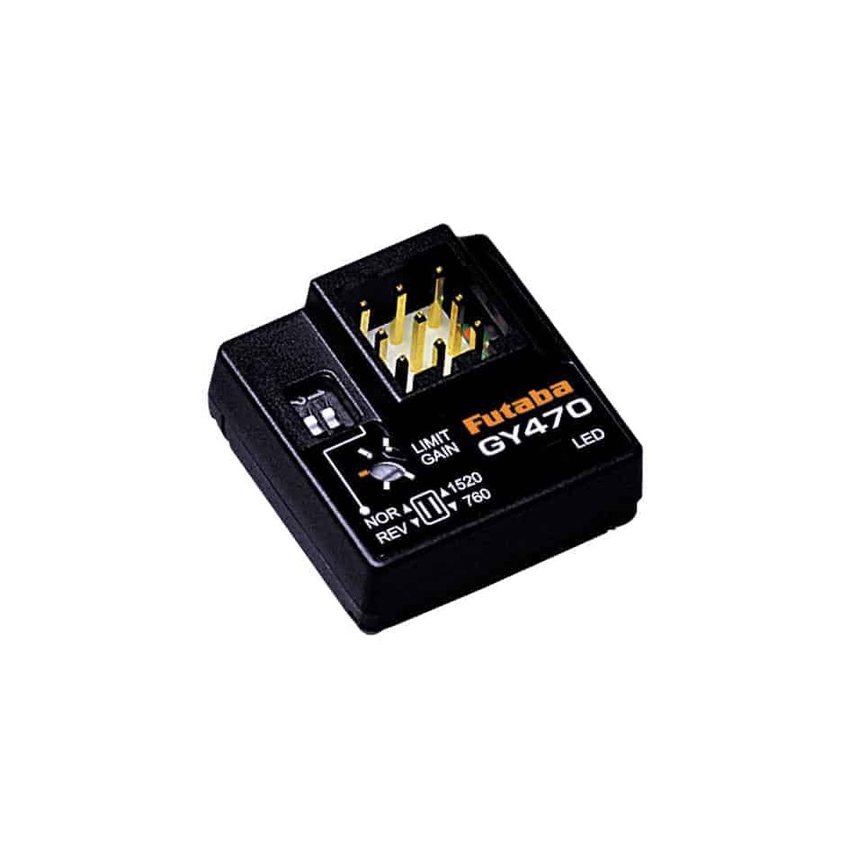 Futaba GY470 Helicopter Tail Gyro – Compact Programmable Heli Tail Stabilizer