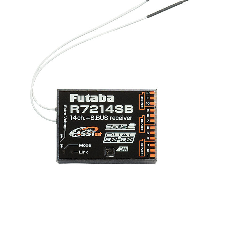 Futaba R7214 2.4GHz FASSTest S.Bus2 Receiver 01102398-3