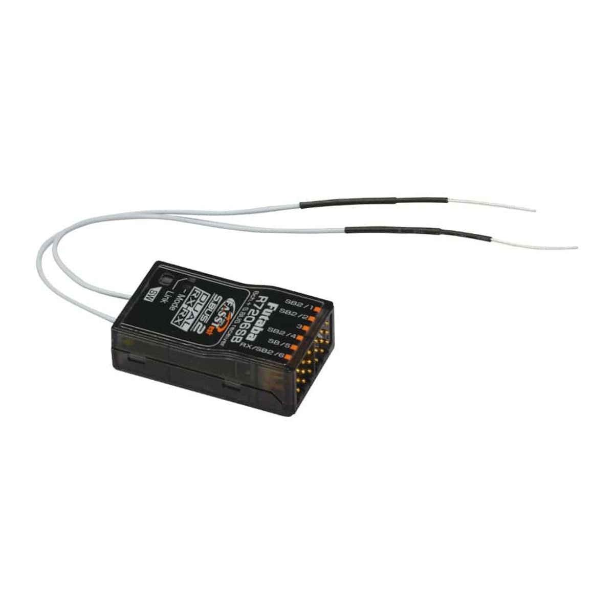 Futaba R7206SB FASSTest 6-Channel S.Bus/S.Bus2 Aircraft Receiver – Bi-Directional Telemetry